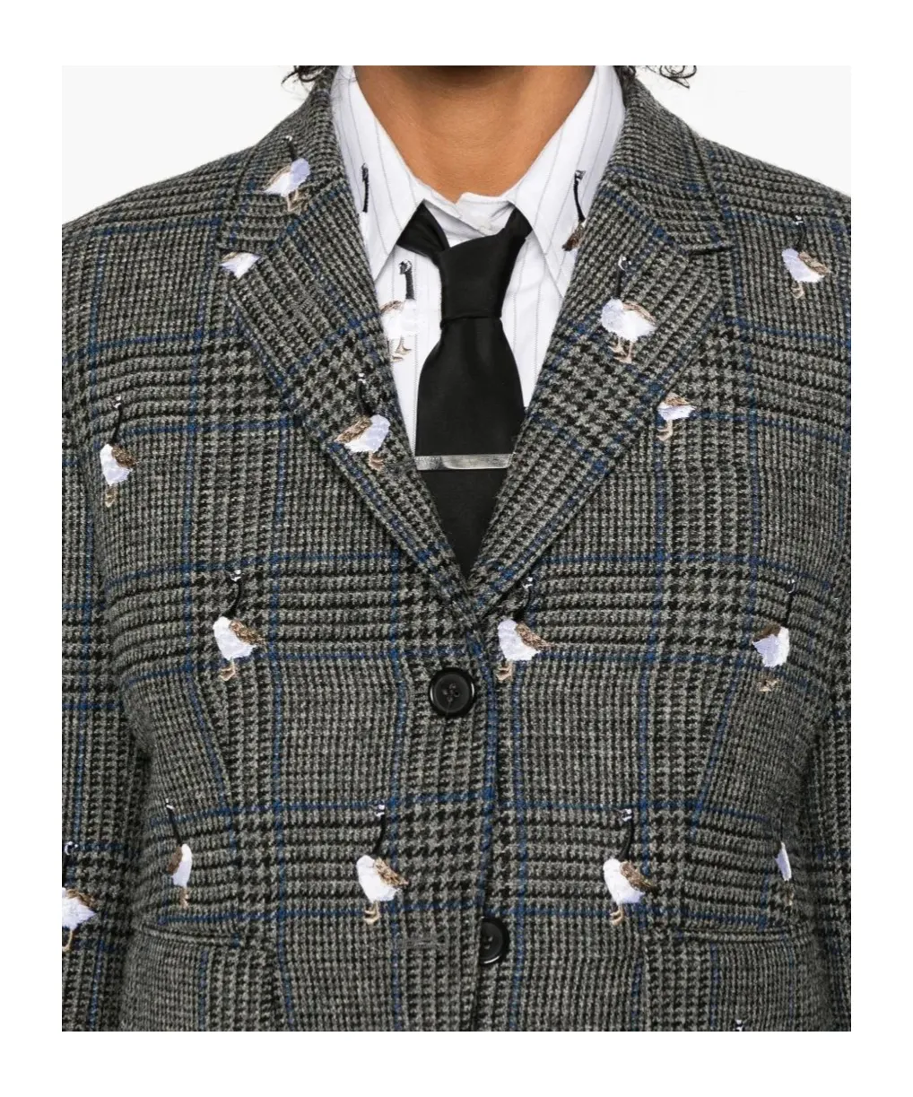 Prince Of Wales Hunting Tweed Blazer