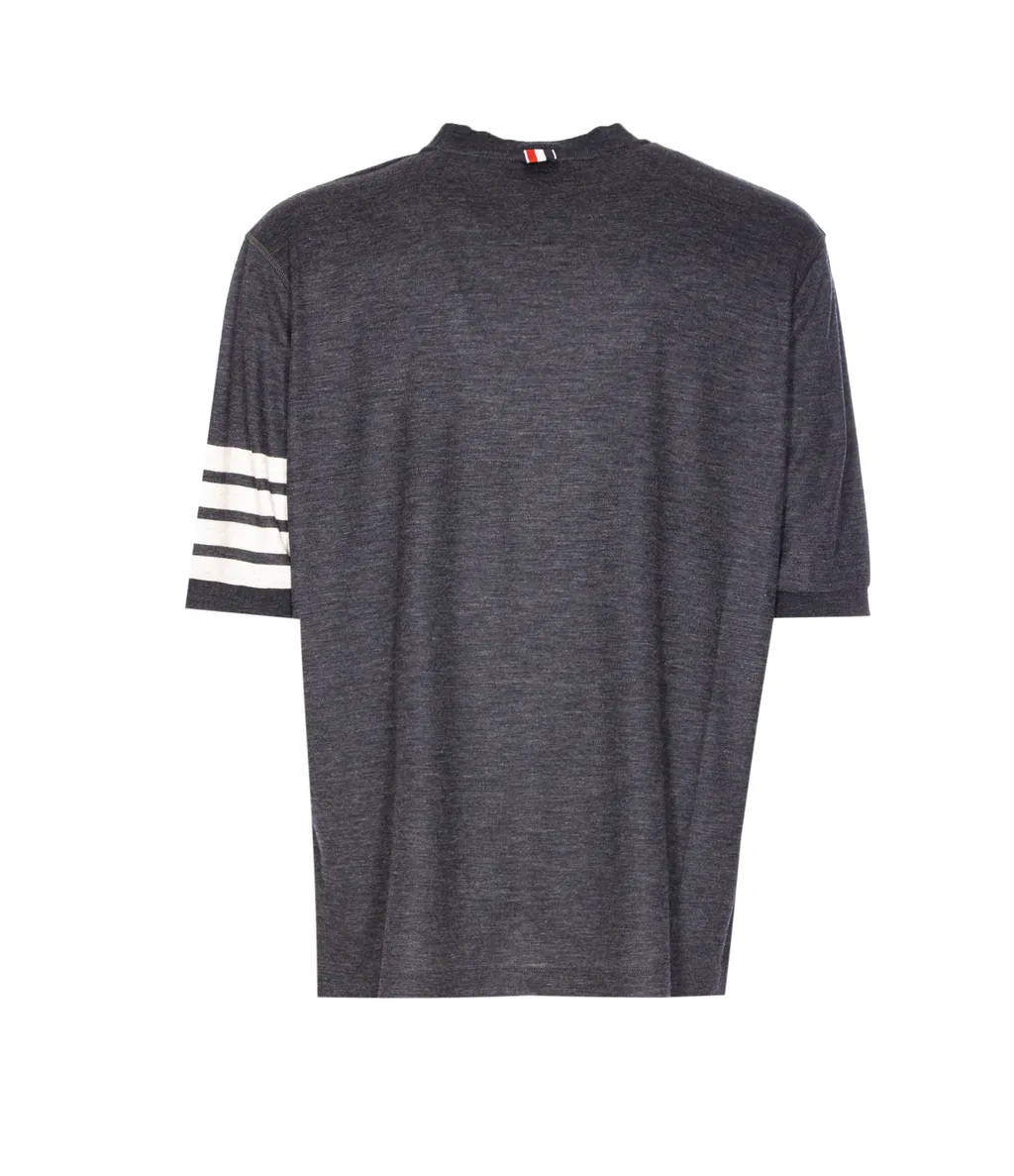 4-Bar Wool T-Shirt