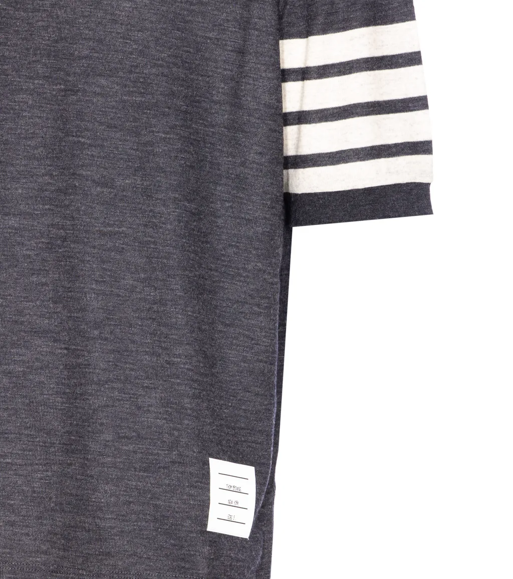4-Bar Wool T-Shirt