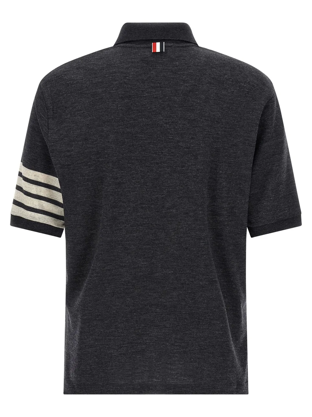 4-Bar Wool Polo Shirt