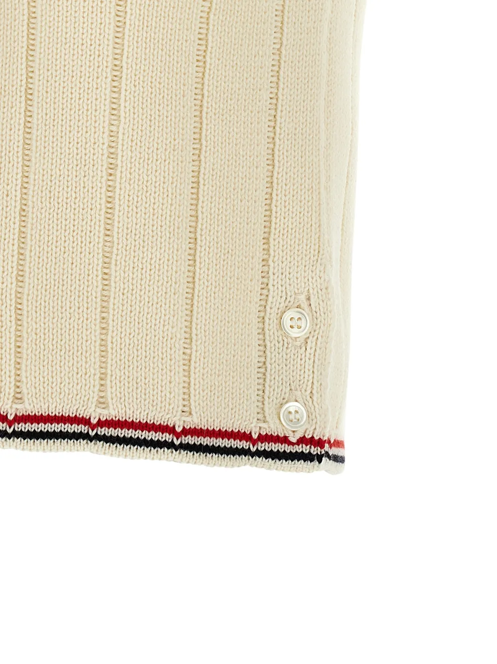 Ribbed V-Neck Vest