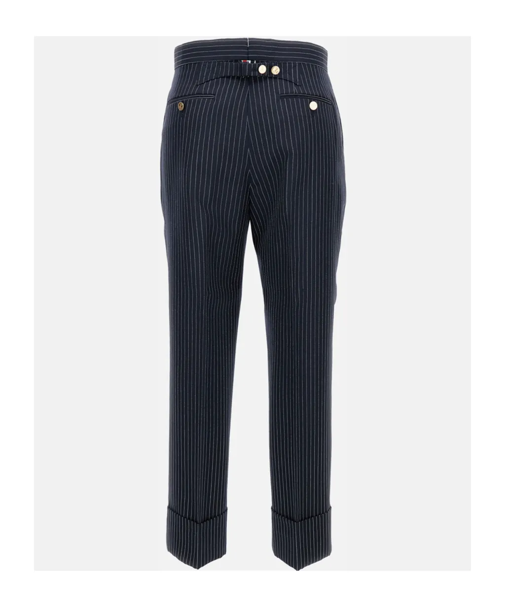 Pinstripe Trousers