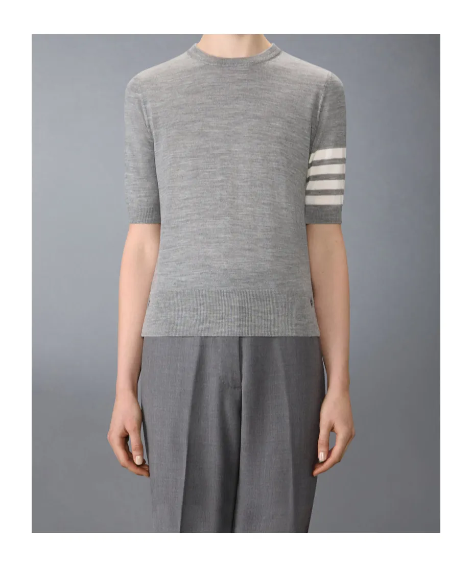 Short-Sleeve Knit T-Shirt