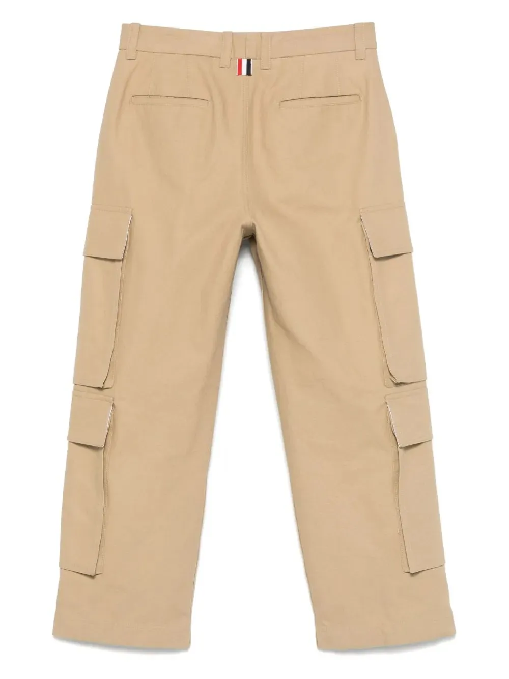 Washed Utility Chino Cargo Trousers