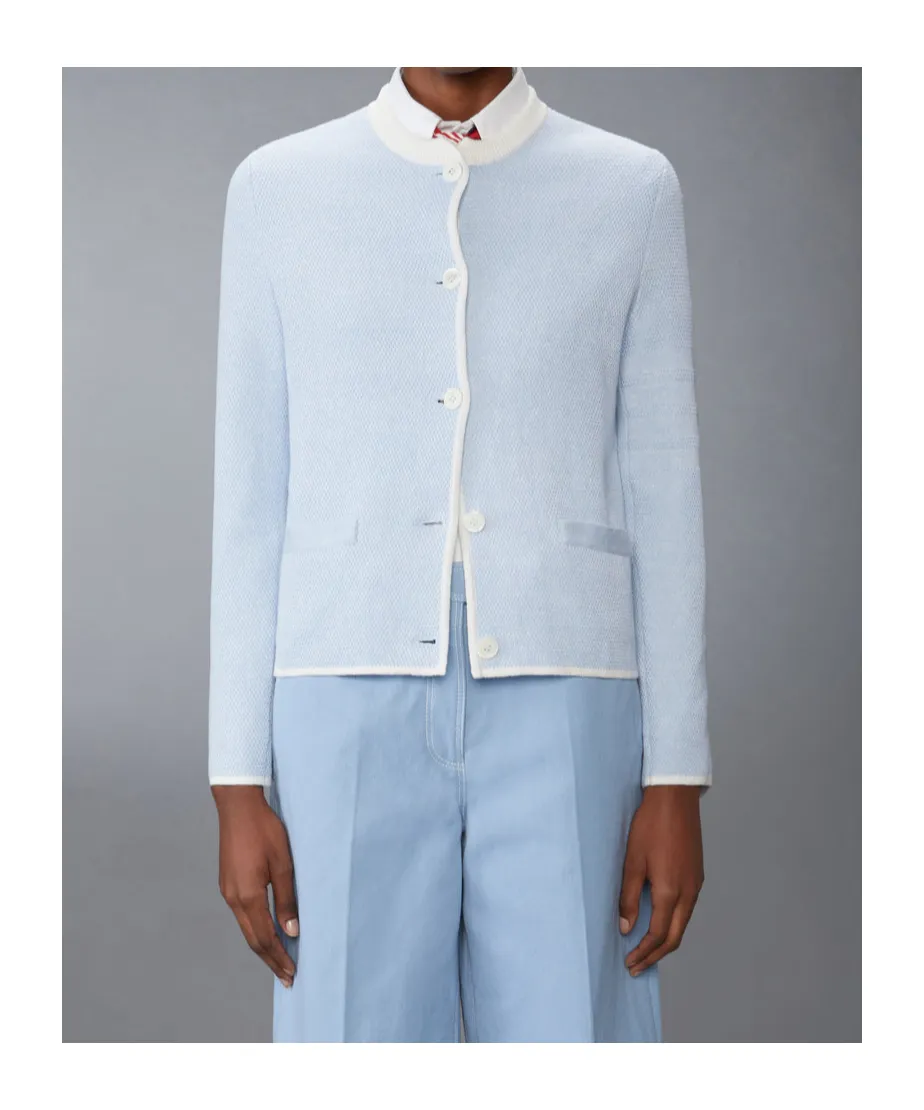 Honeycomb-Knit Jacket