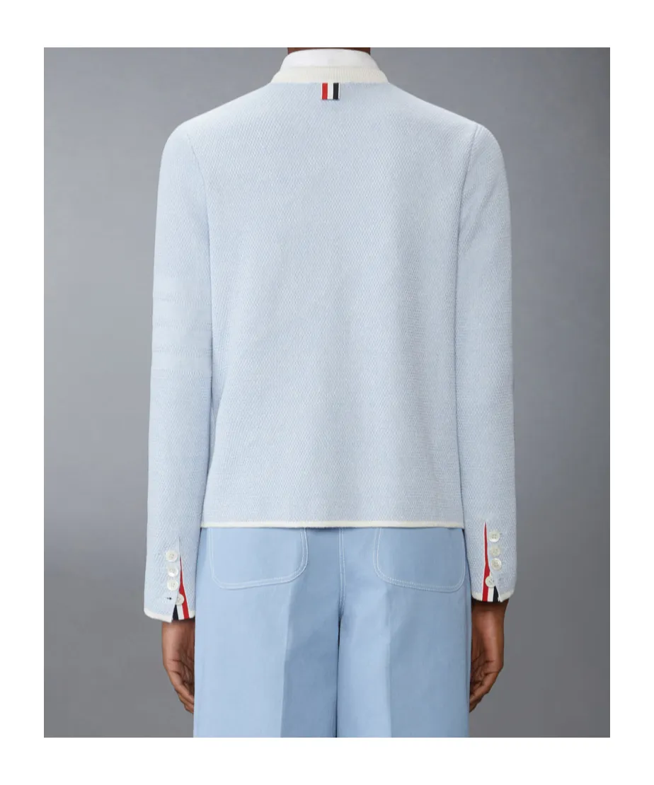 Honeycomb-Knit Jacket