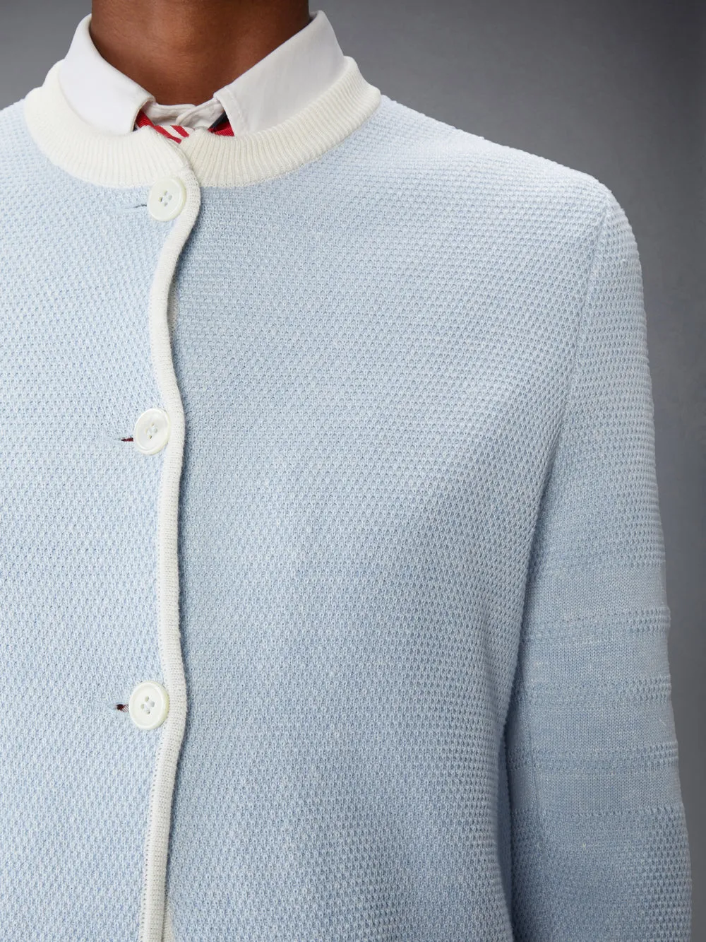 Honeycomb-Knit Jacket