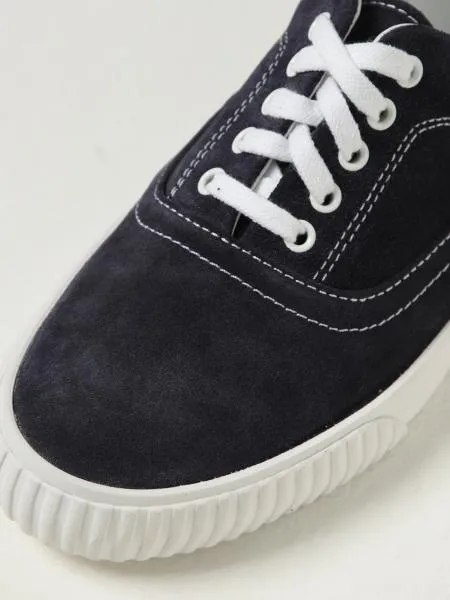 Lace-Up Suede Sneakers