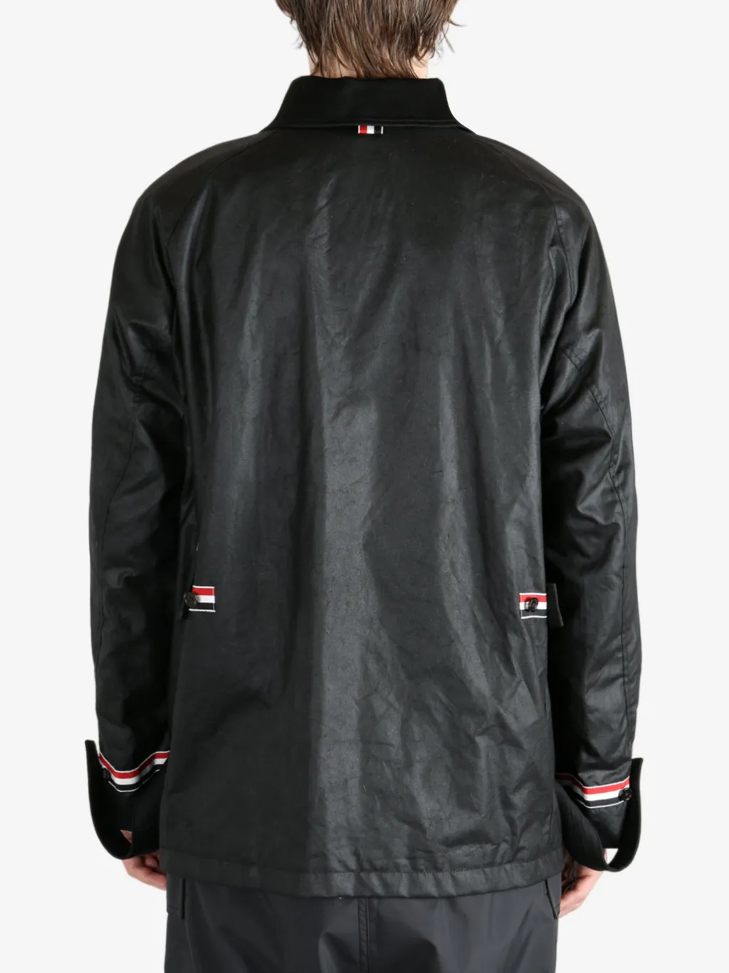 Panelled Buttoned Jacket