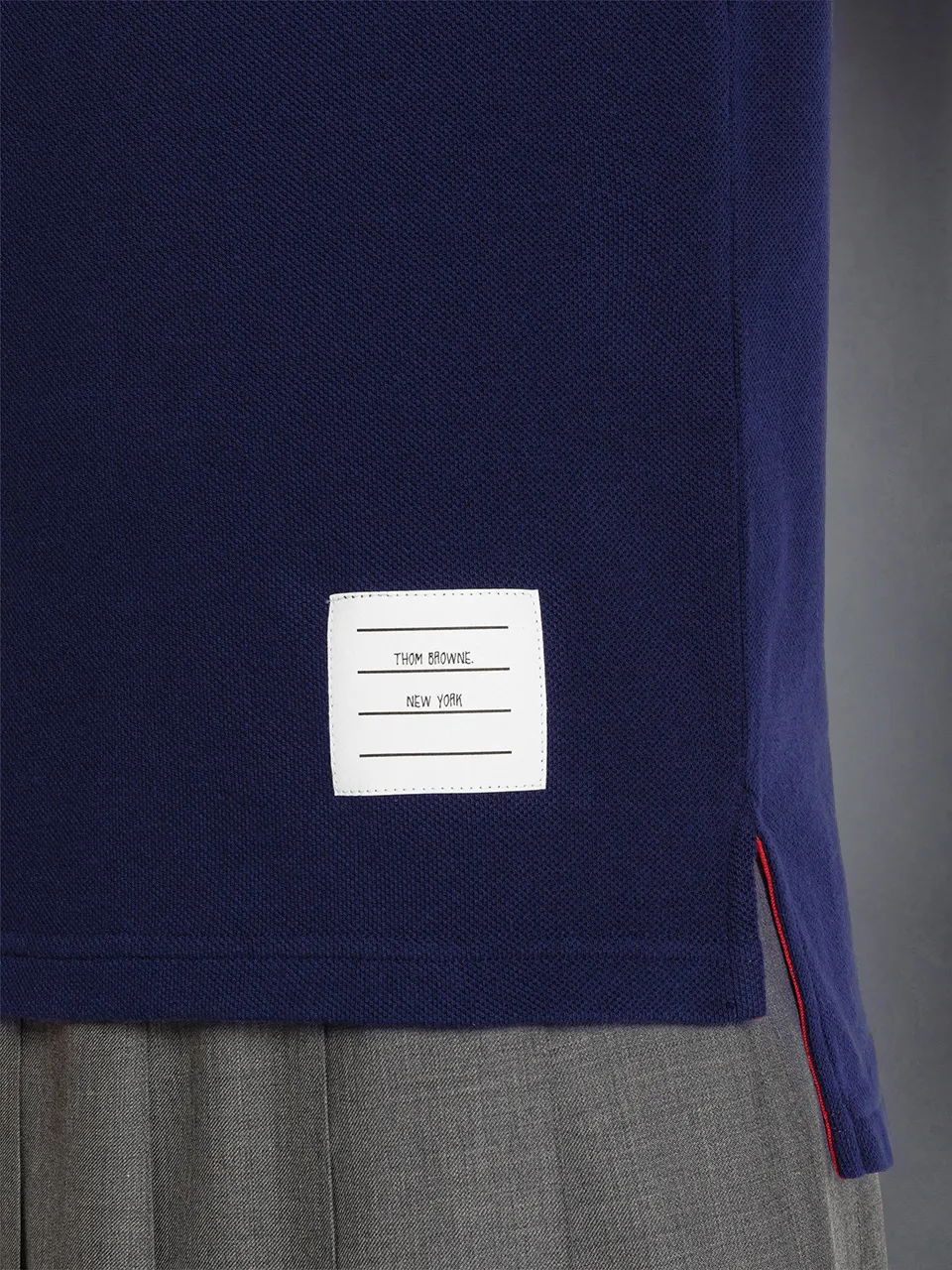 4-Bar Short Sleeved Polo Top