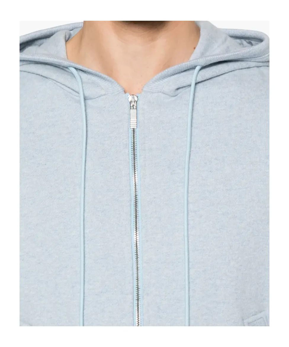 4-Bar Stripe Zipped Hoodie