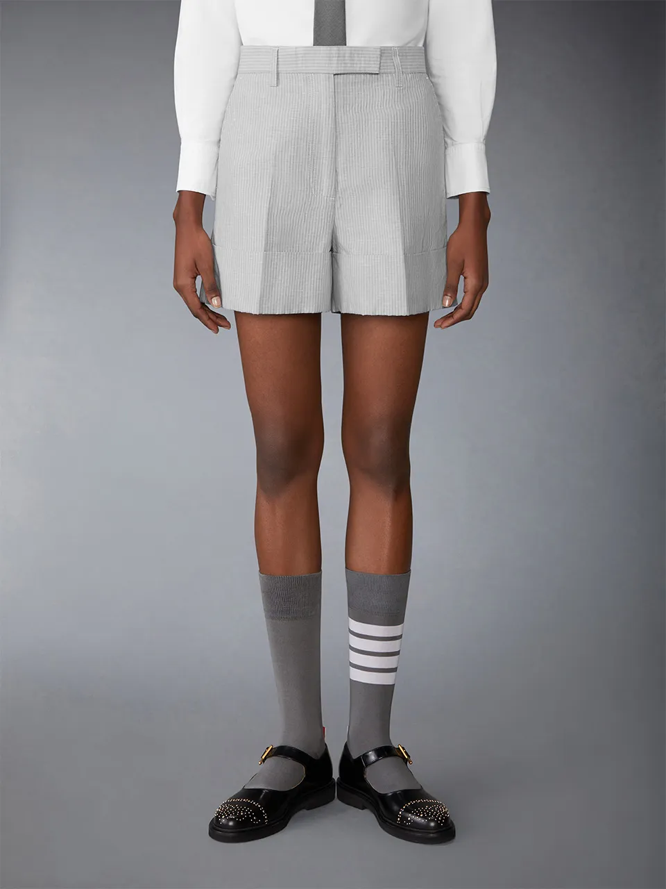 Pinstripe Shorts