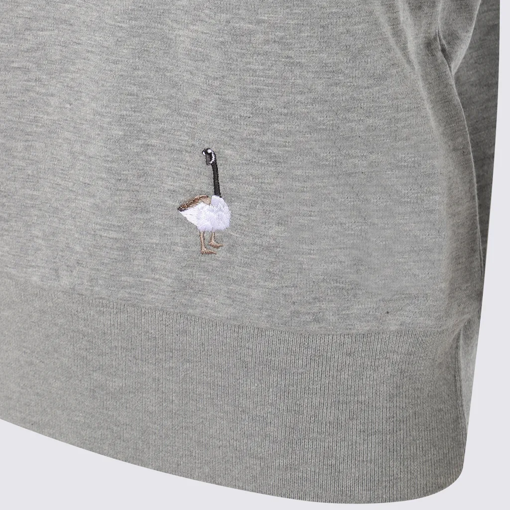 Logo Patch Geese-Embroidered T-Shirt