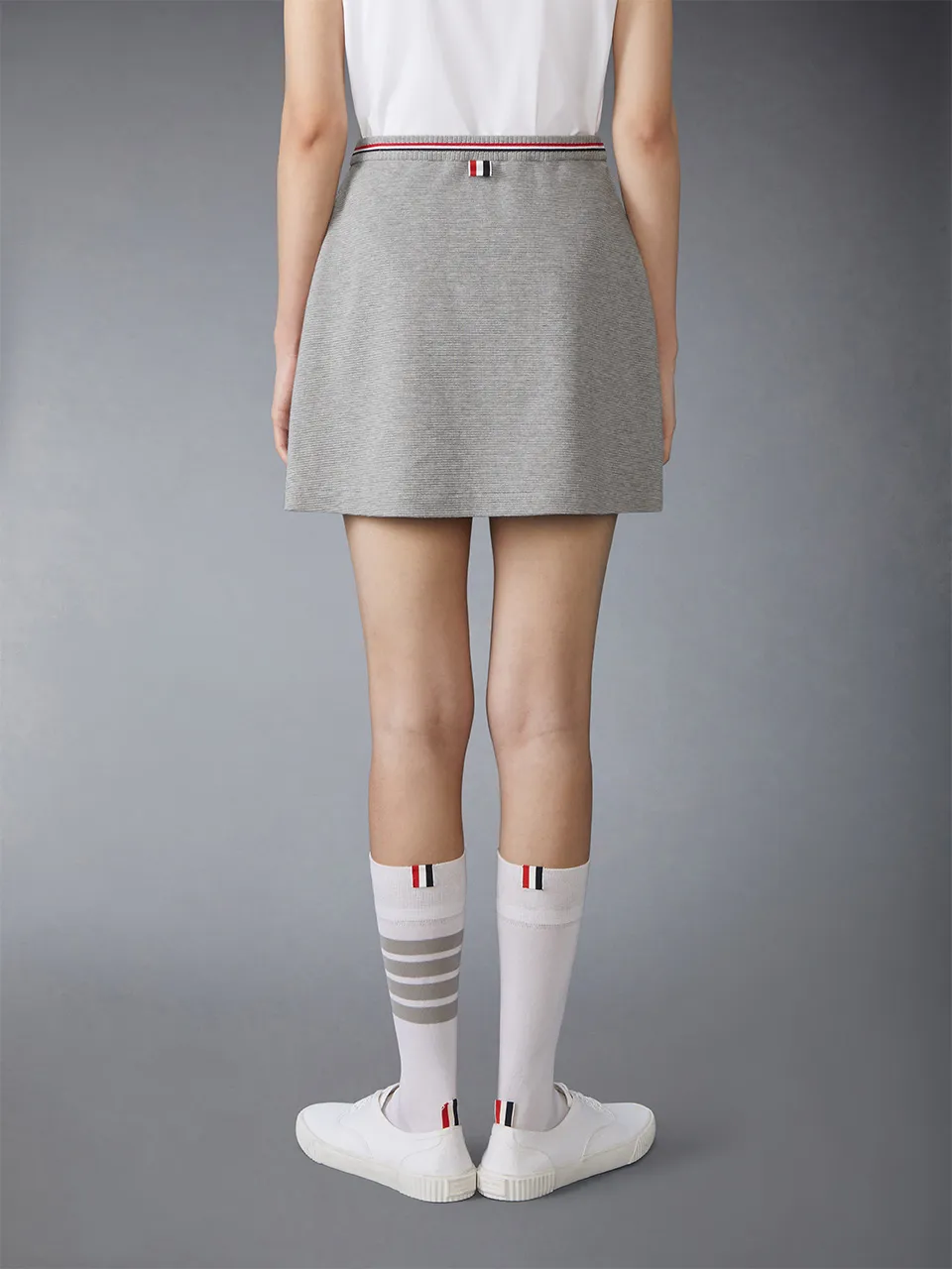 Waffle Mini Wrap Skirt