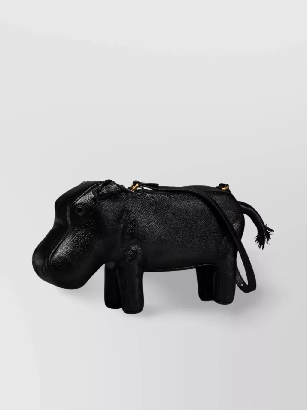 Hippo-Motif Shoulder Bag