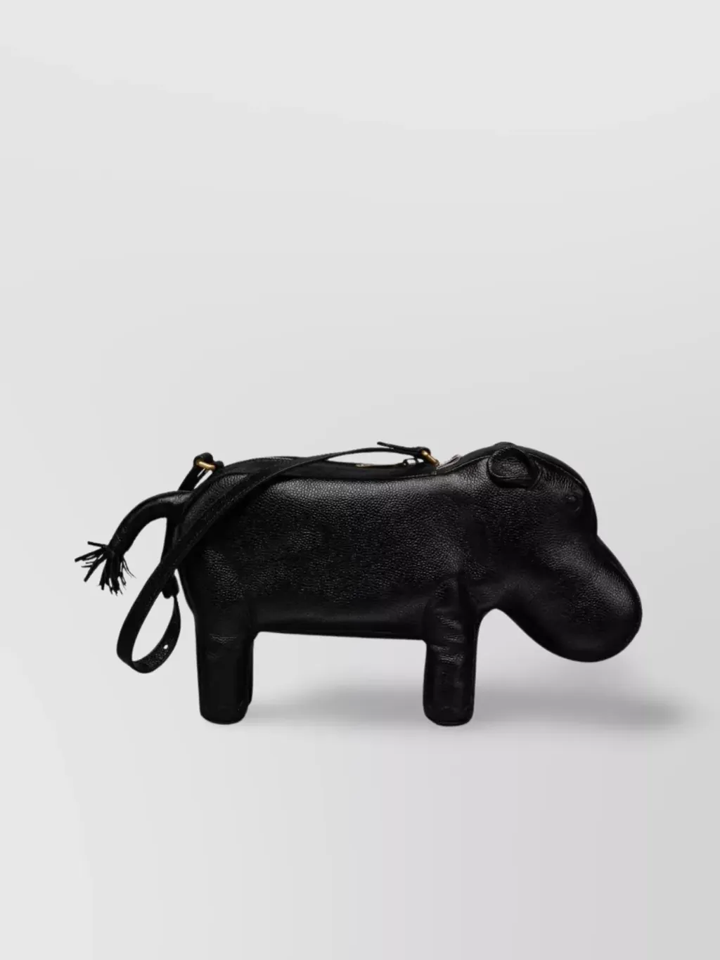 Hippo-Motif Shoulder Bag