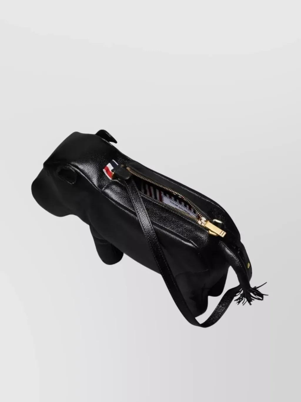 Hippo-Motif Shoulder Bag