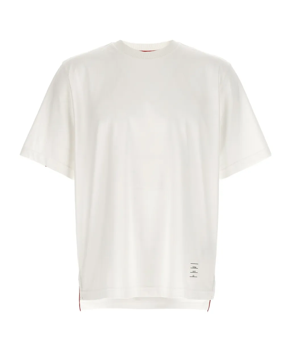 Stripe Detailed Crewneck T-Shirt
