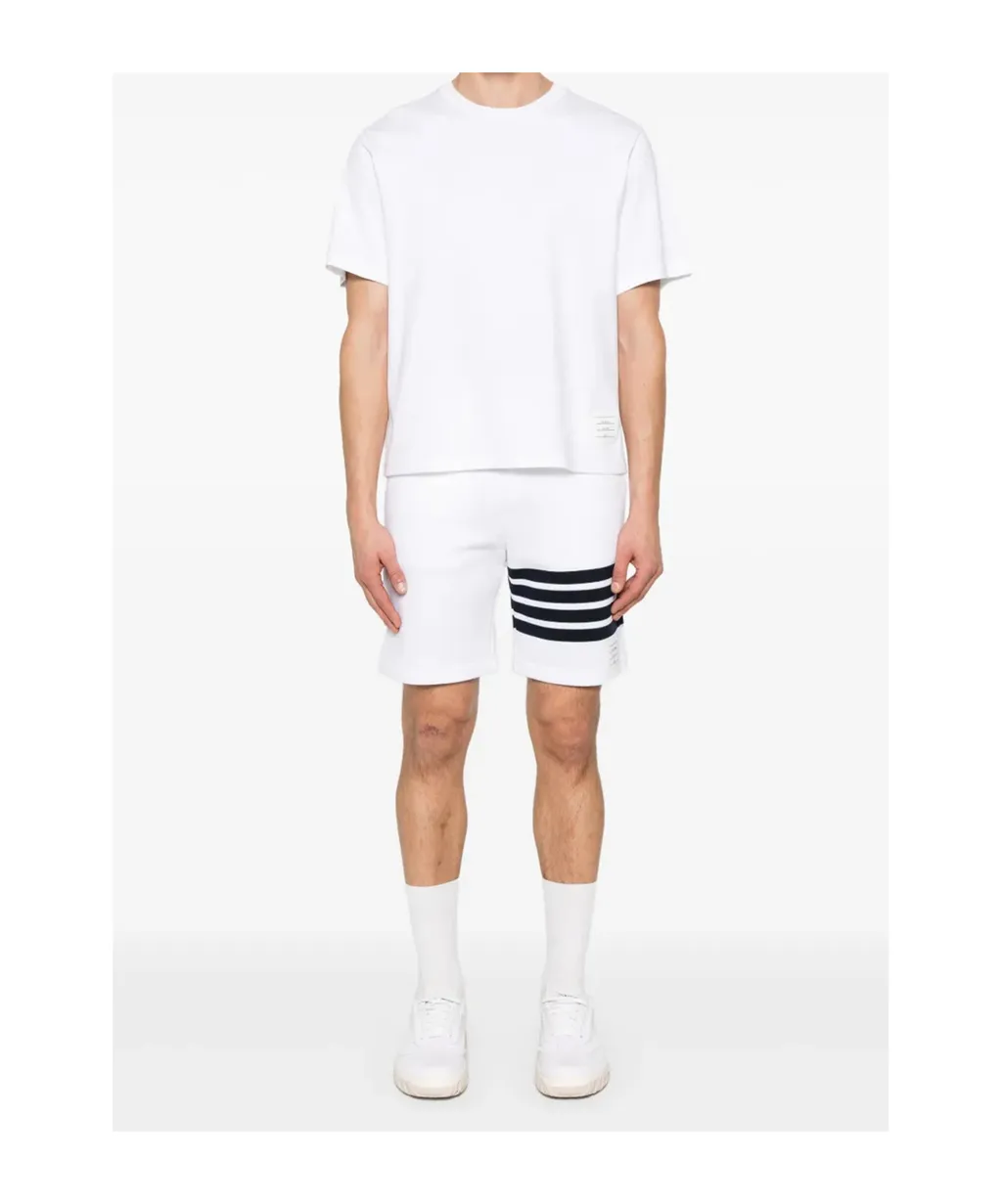 Stripe Detailed Crewneck T-Shirt