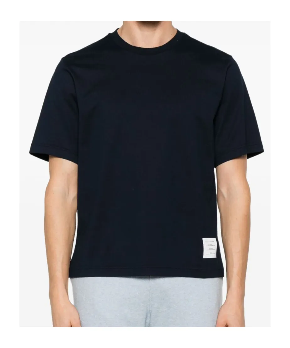 Stripe Detailed Crewneck T-Shirt