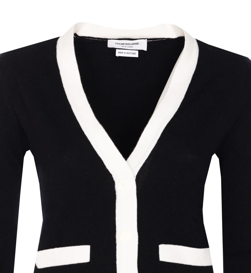 V-Neck Knitted Cardigan