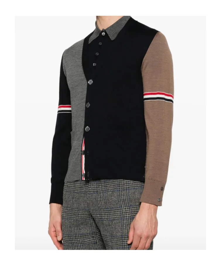Rwb-Stripe Cardigan
