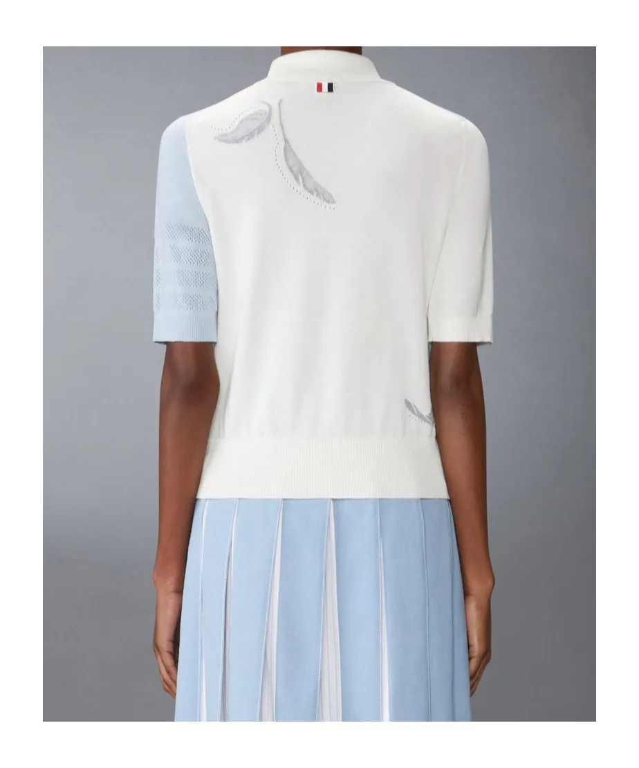 Knitted Polo Top