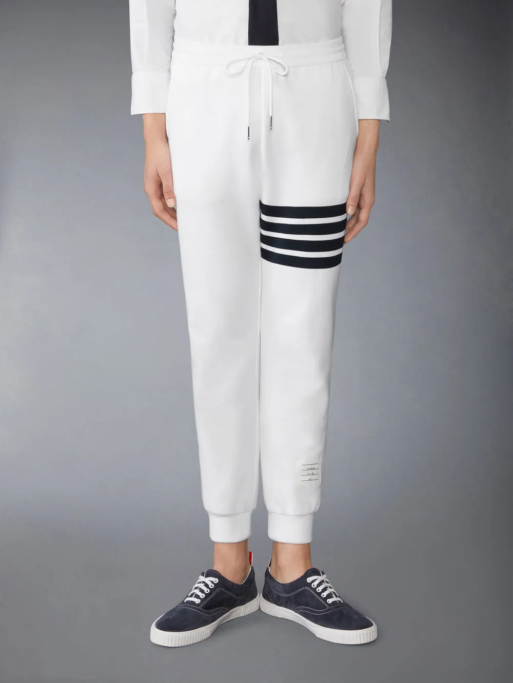 4-Bar Stripe Drawstring Track Trousers