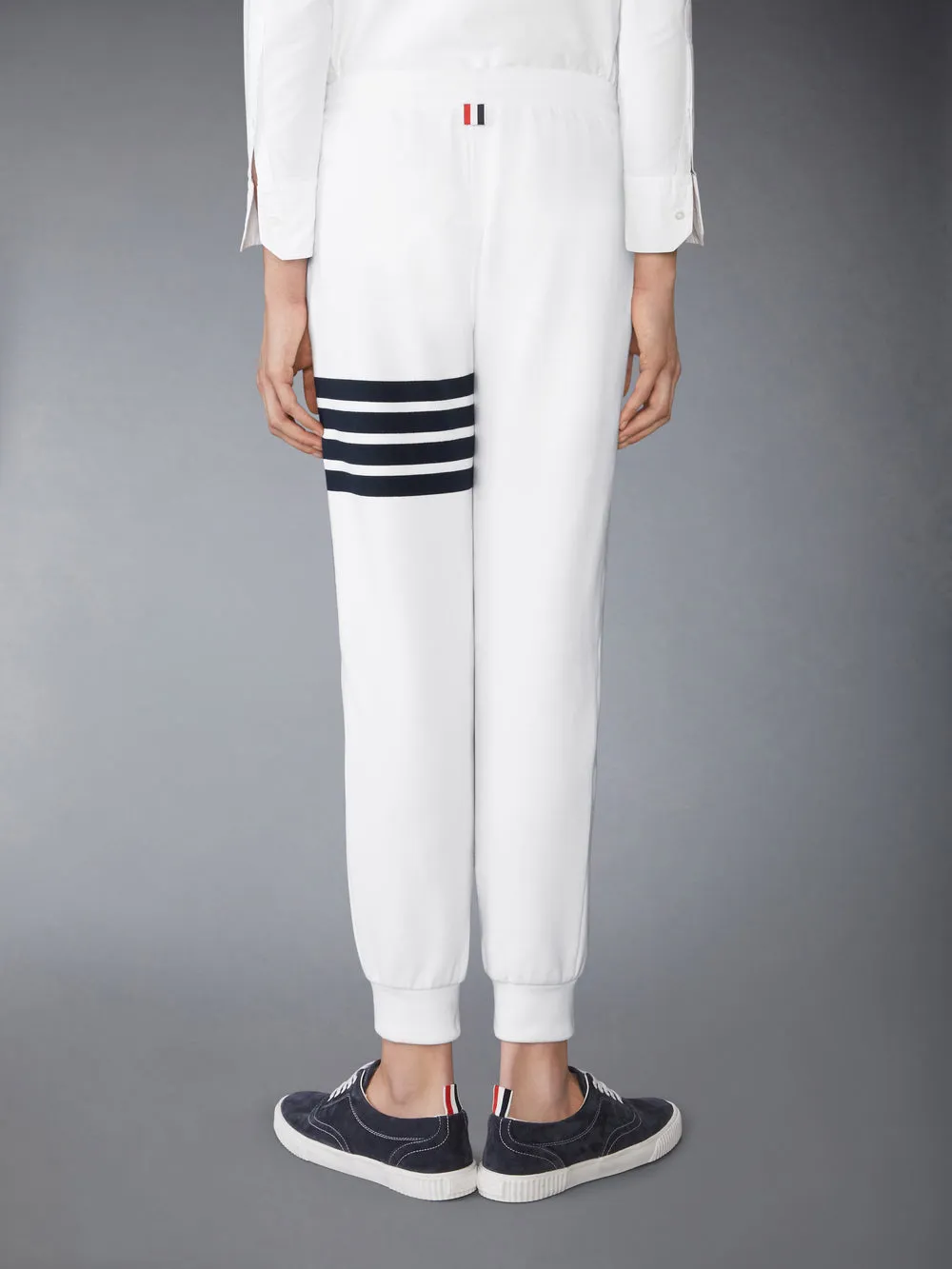 4-Bar Stripe Drawstring Track Trousers