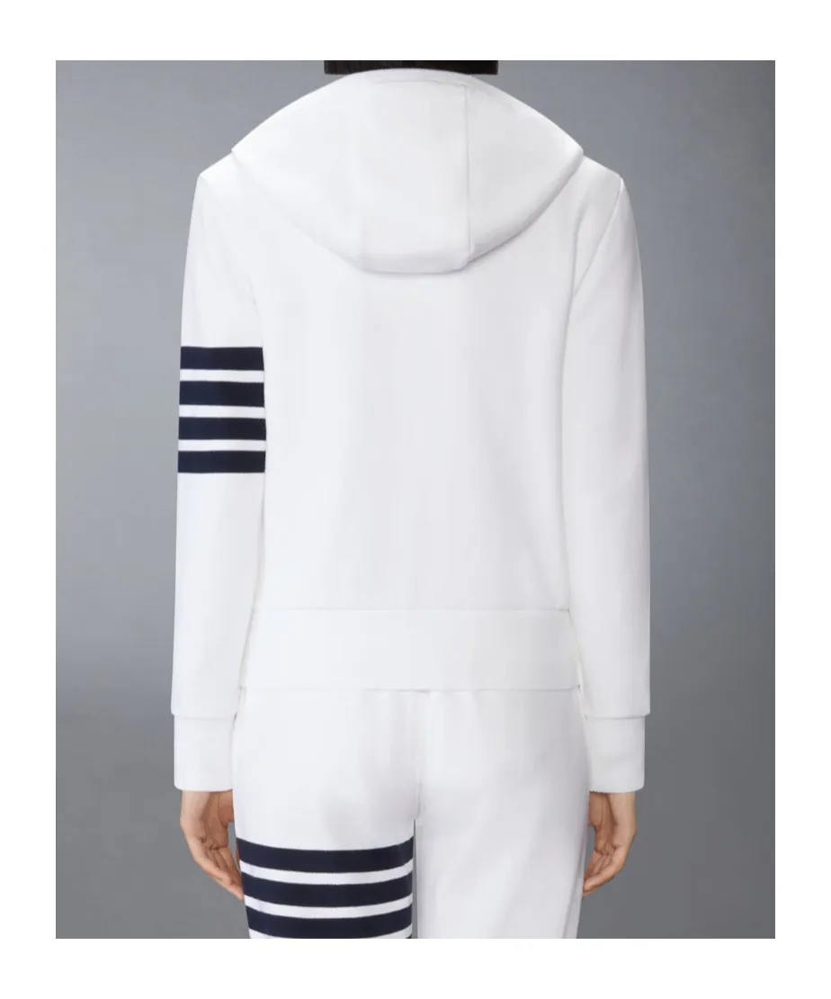 4-Bar Zip-Up Hoodie