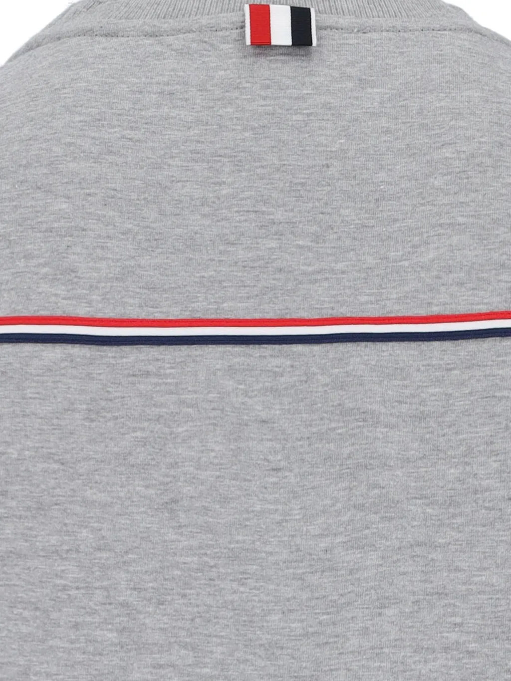 Stripe Detailed Crewneck T-Shirt