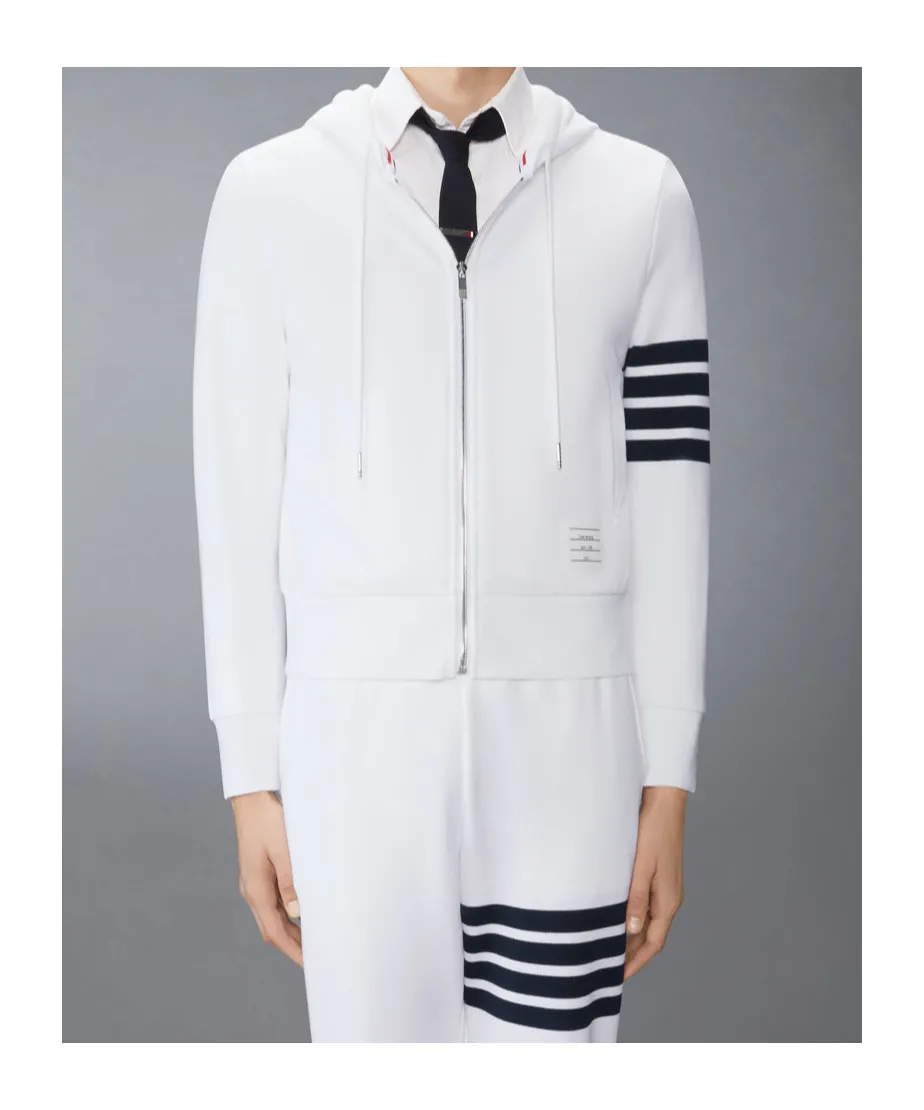 Zip-Up Drawstring Hoodie