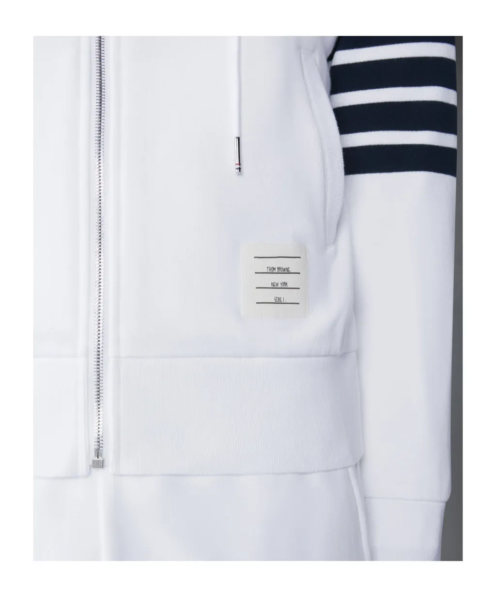 Zip-Up Drawstring Hoodie