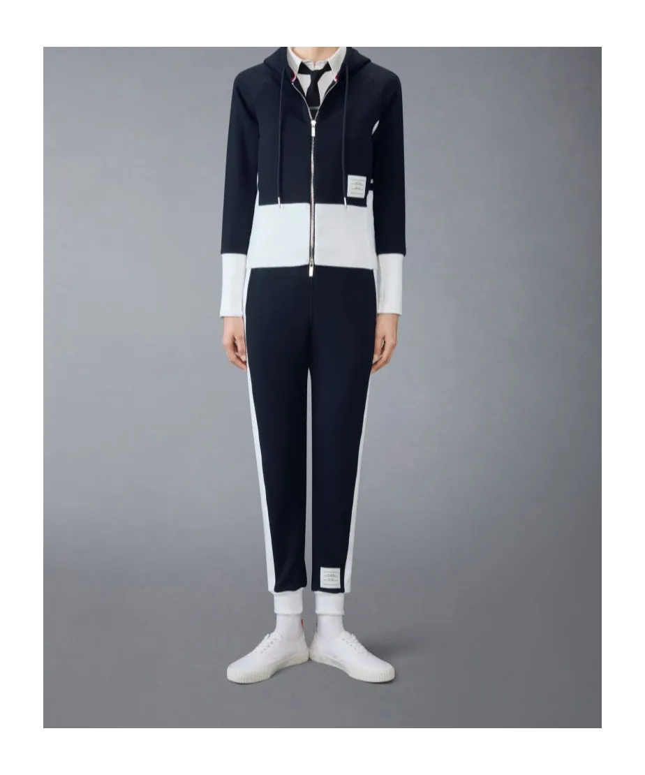 4 Bar-Stripe Drawstring Track Pants
