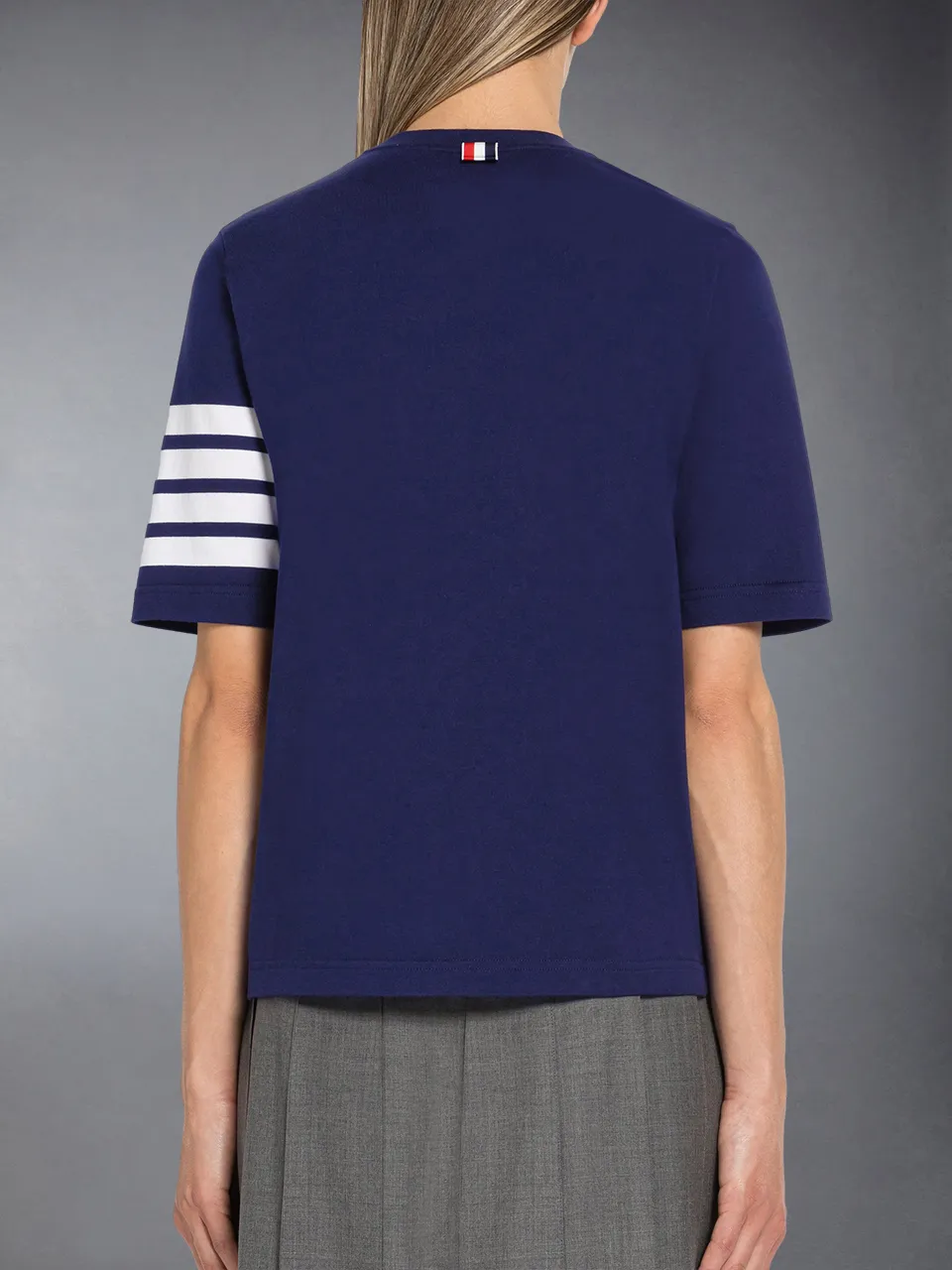 Four-Stripe Sleeve T-Shirt