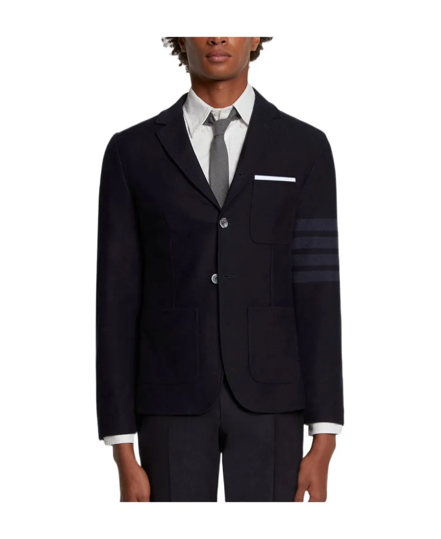 4-Bar Single-Breasted Jacket