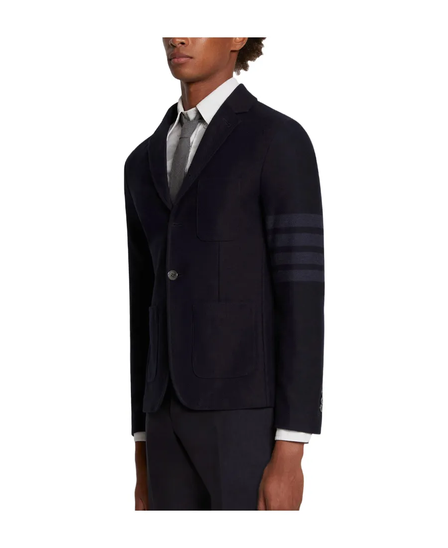 4-Bar Single-Breasted Jacket