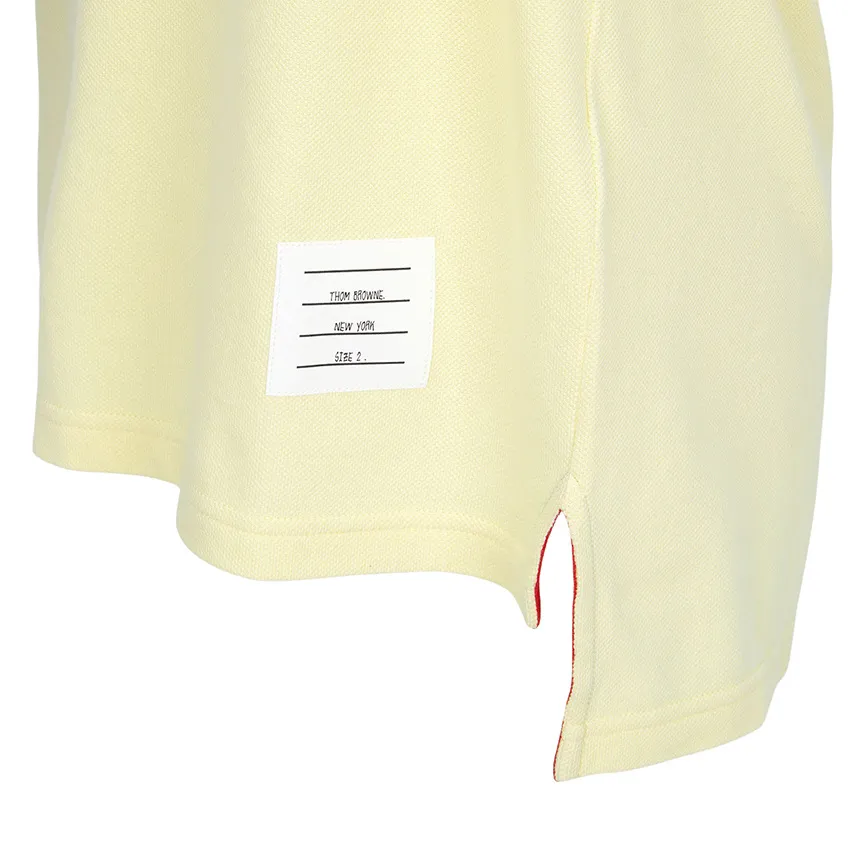 4-Bar Long-Sleeve Polo Shirt