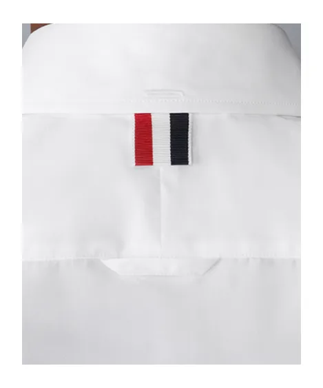 Logo Patch Cropped Shirt