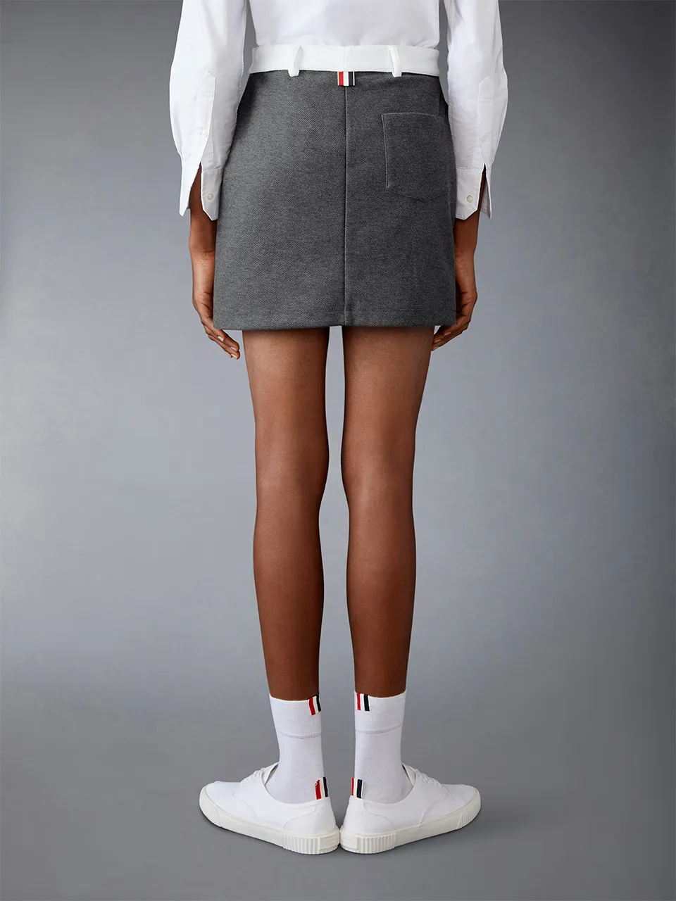 Logo-Patch Mini Skirt