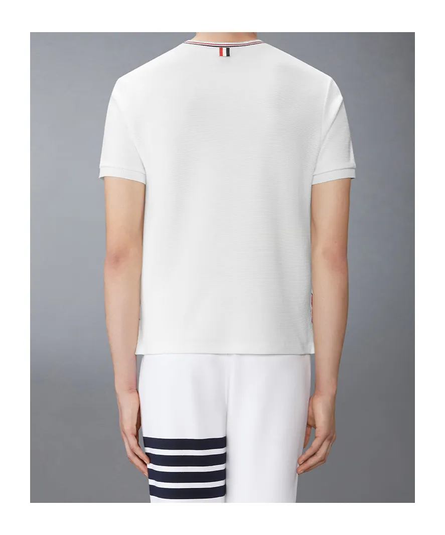 Rwb-Stripe Crewneck T-Shirt