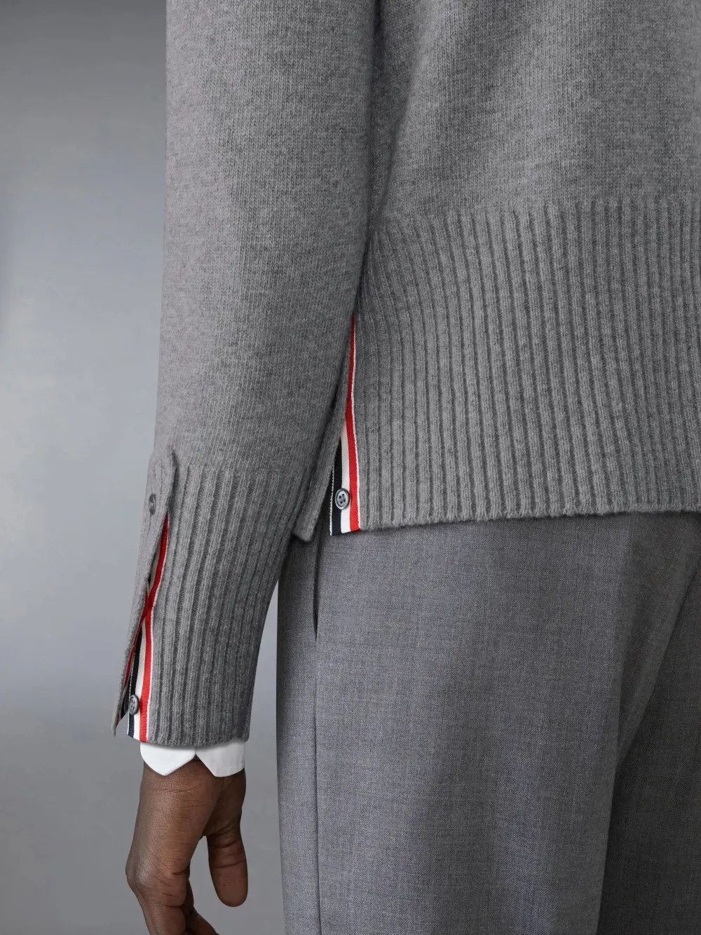 Patterned-Jacquard Wool Jumper