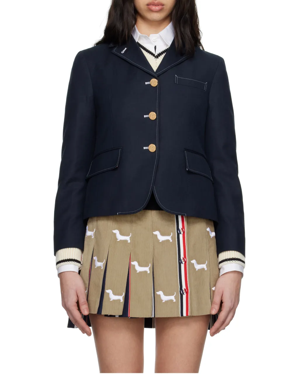 Cropped Blazer