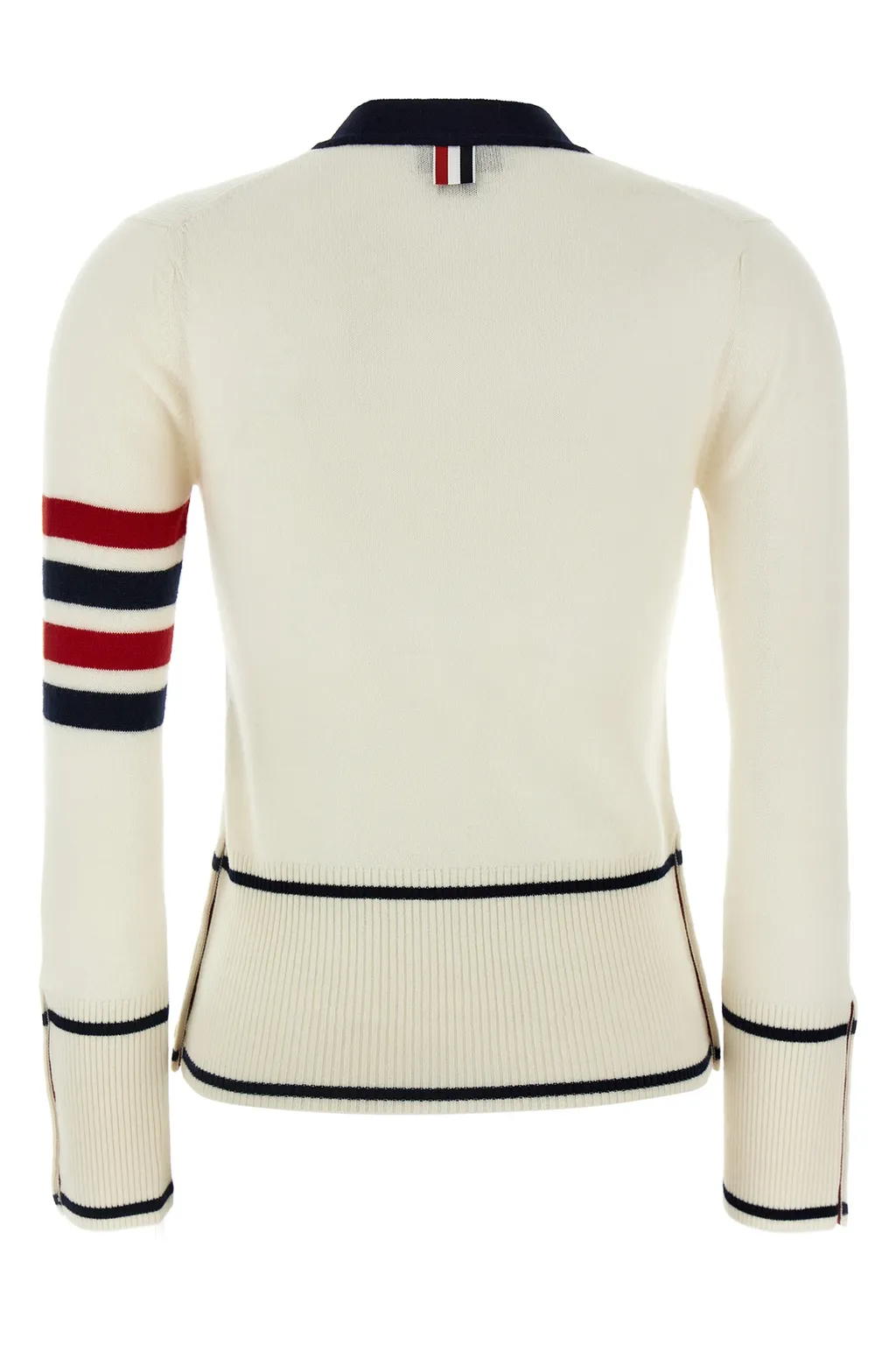 4-Bar Stripe Knitted Cardigan