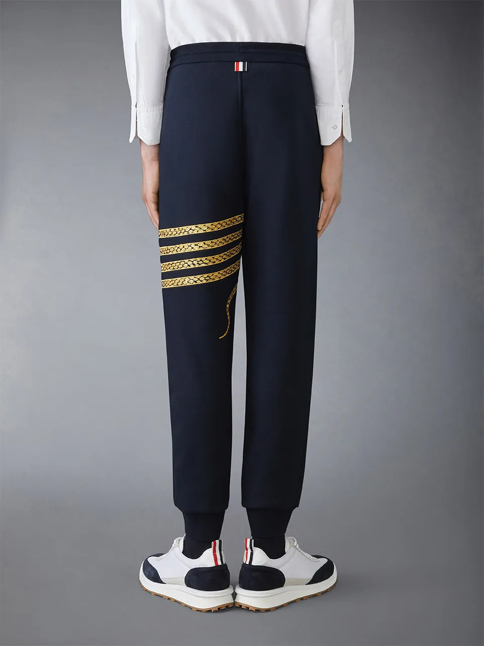 Embroidery Drawstring Track Pants