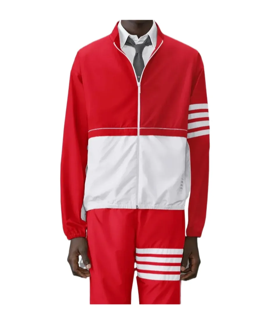 4-Bar Ripstop Windbreaker