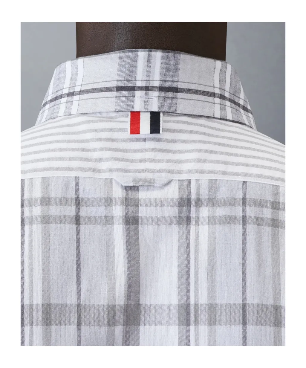 Mix-Pattern Cotton Shirt