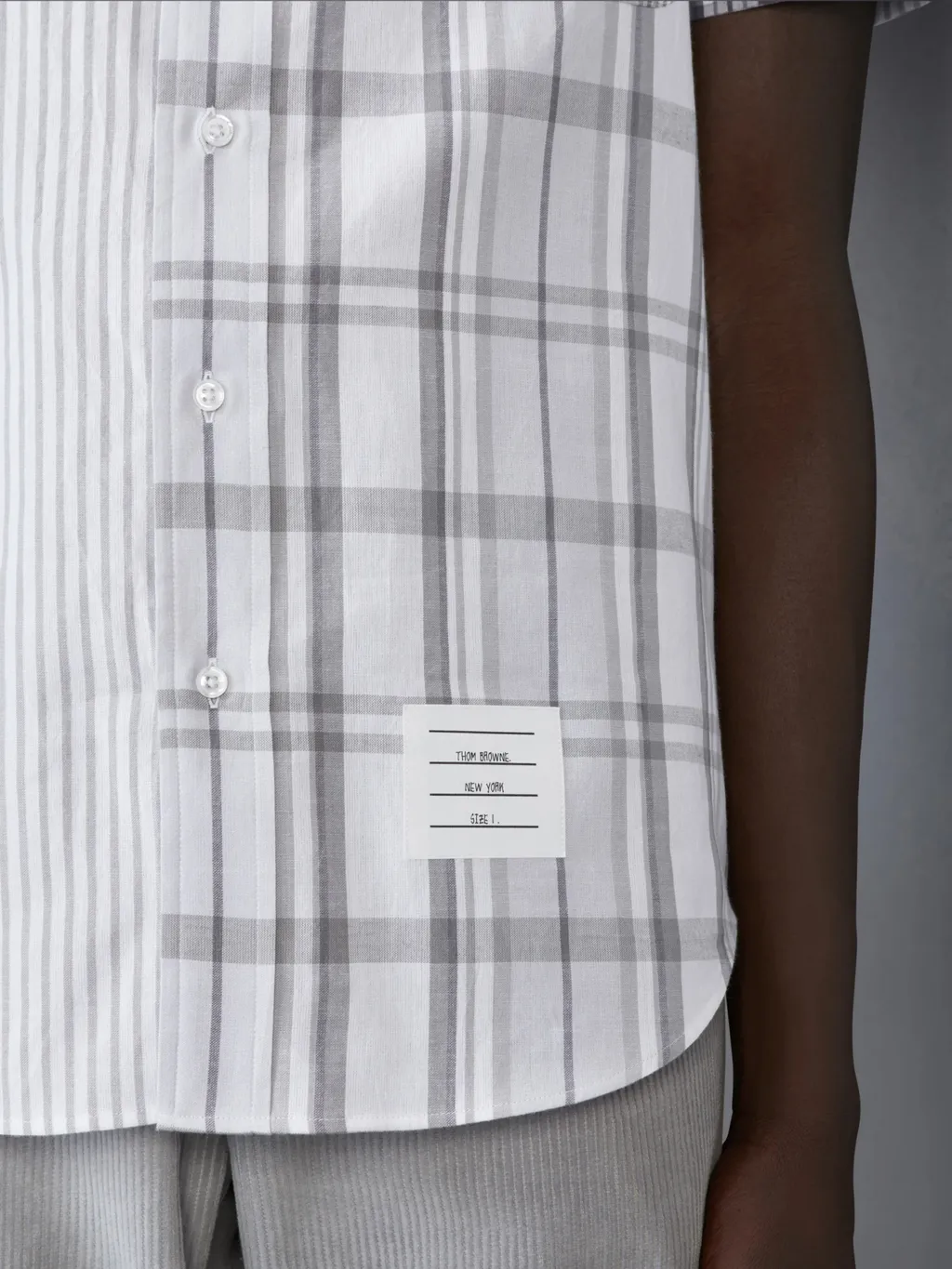 Mix-Pattern Cotton Shirt
