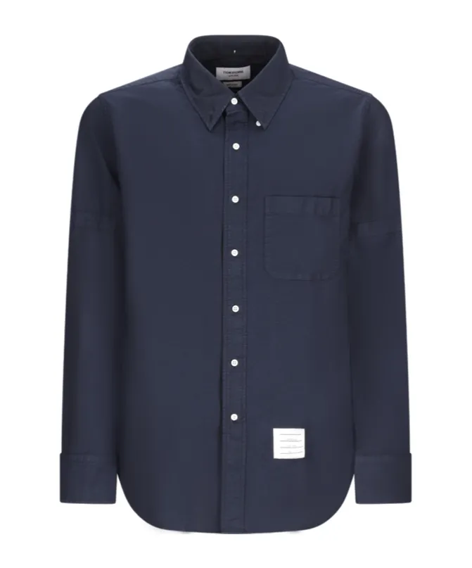 Logo-Tag Cotton Shirt