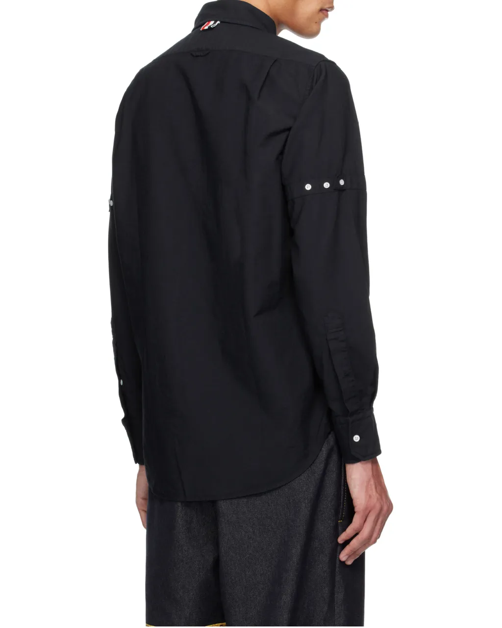 Logo-Tag Cotton Shirt